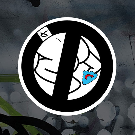 Kacke verboten – Sticker