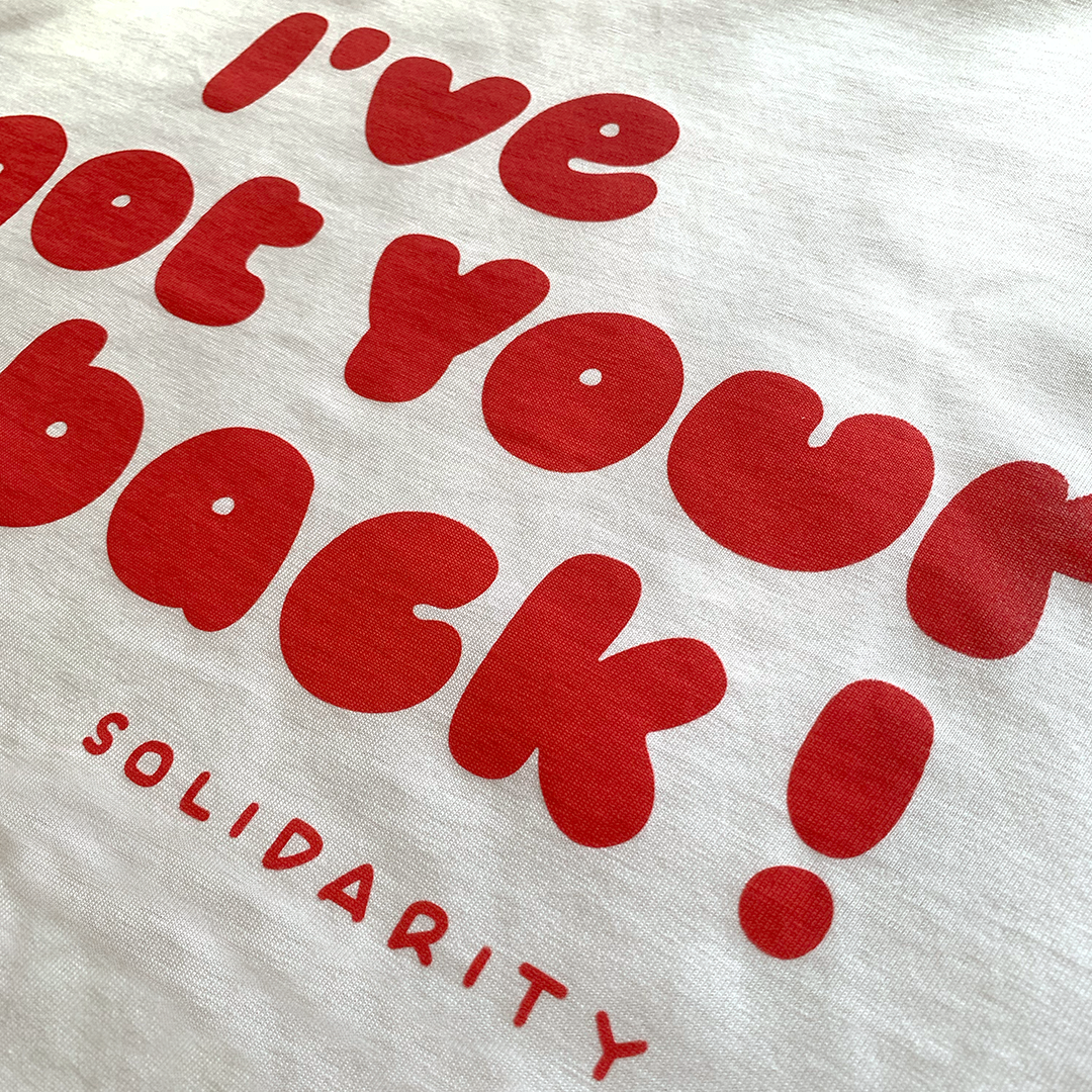 I've got your back – Soli-Shirt