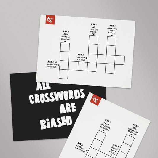 Kreuzworträtsel ACAB – 3er Set