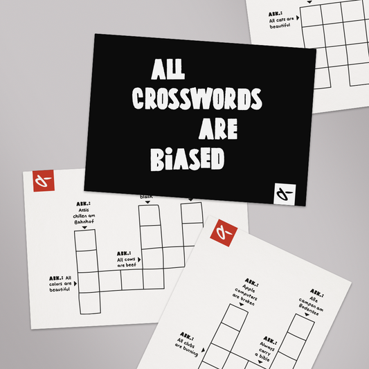 Kreuzworträtsel ACAB – 4er Set