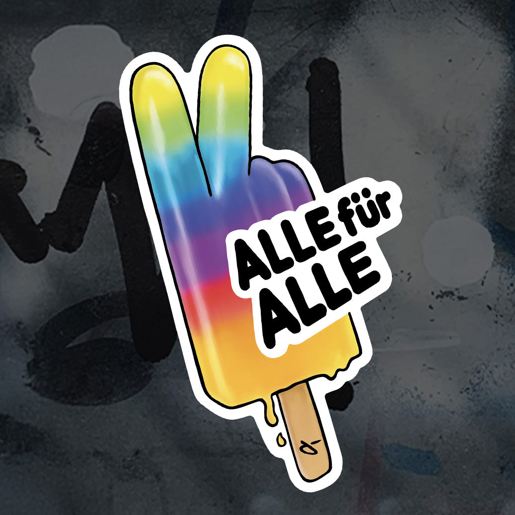 Alle für Alle – Sticker