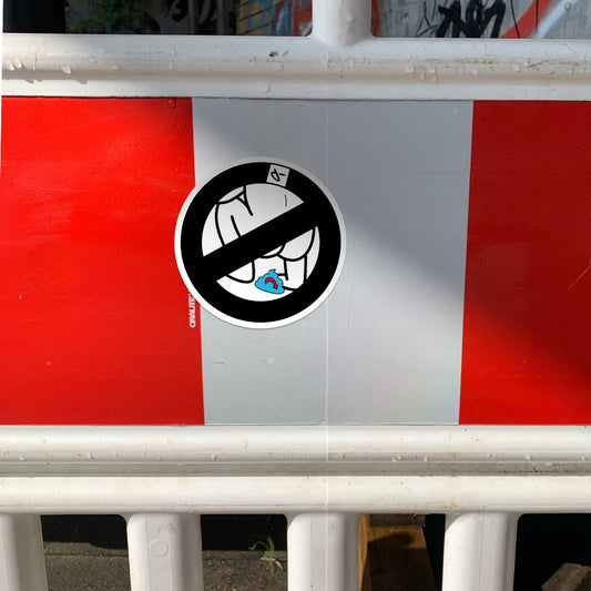 Kacke verboten – Sticker