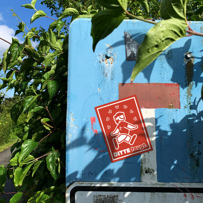 DITTE taugt Ditti – Sticker