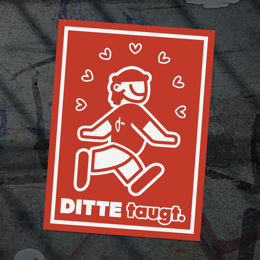 DITTE taugt Ditti – Sticker