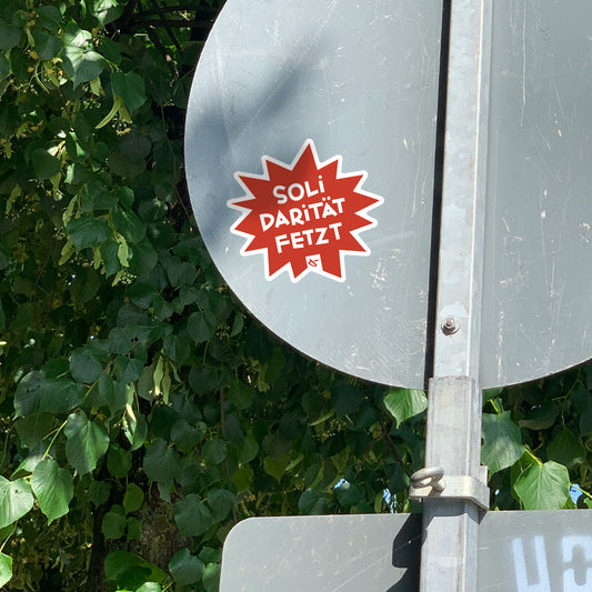 Solidarität fetzt – Sticker